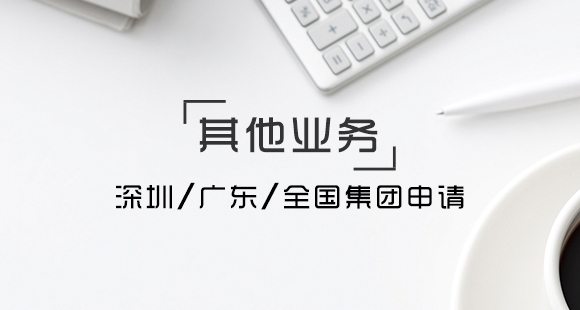 深圳、廣東、全國集團申請